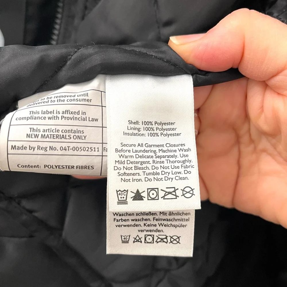 Eddie Bauer Black Trench Coat - Picture 10 of 11